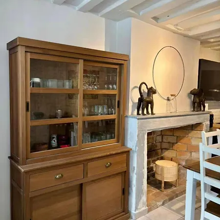 Maison Cosy Pour 2 A Crepy, Veranda Et Jardin Semesterbostad Crépy-en-Valois